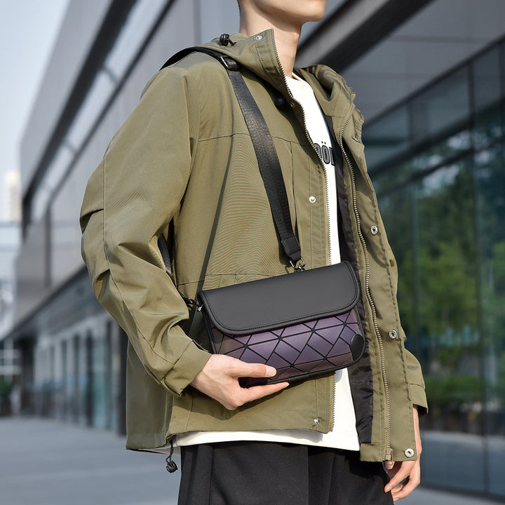 Shoulder bag with innovative geometric design Bowlift