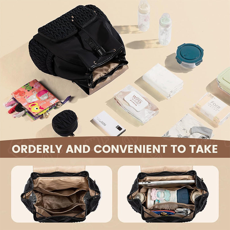 Stylish backpack with padded back and versatile compartments Bowlift