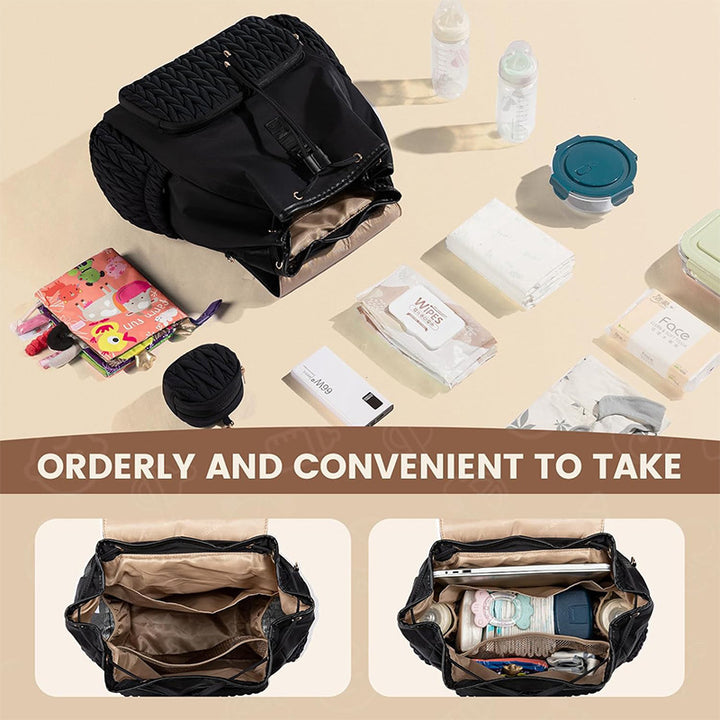 Stylish backpack with padded back and versatile compartments Bowlift
