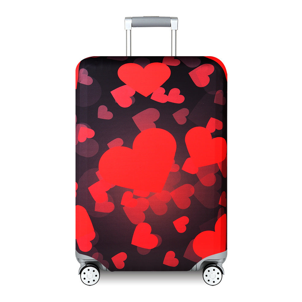 Unisex nan Kids Luggage Cover for Hard Shell Suitcases with Fun Space Design made of Elastic Polyester-Spandex Bowlift
