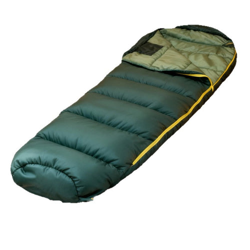 Comfortable sleeping bag with integrated hood Bowlift