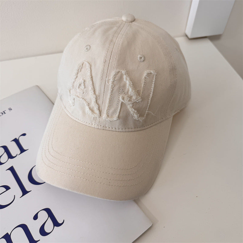 Women's Distressed Adjustable Baseball Cap Bowlift
