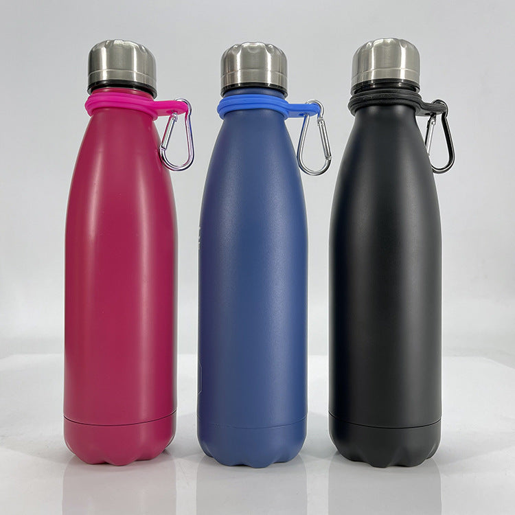 Women's stainless steel insulated bottle with leak-proof lid Bowlift