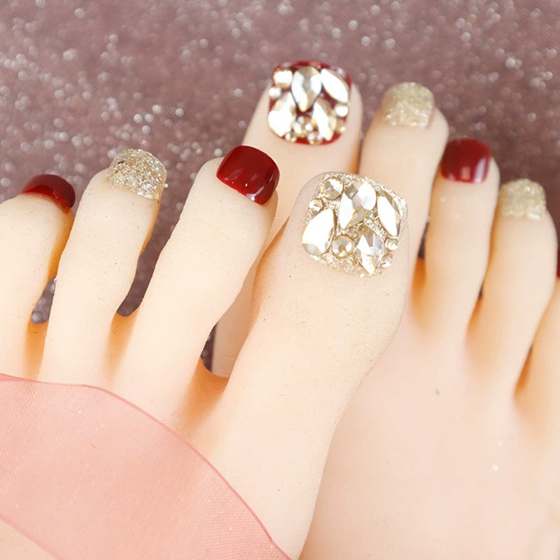 Premium Decorative Press-On Nail Set Bowlift
