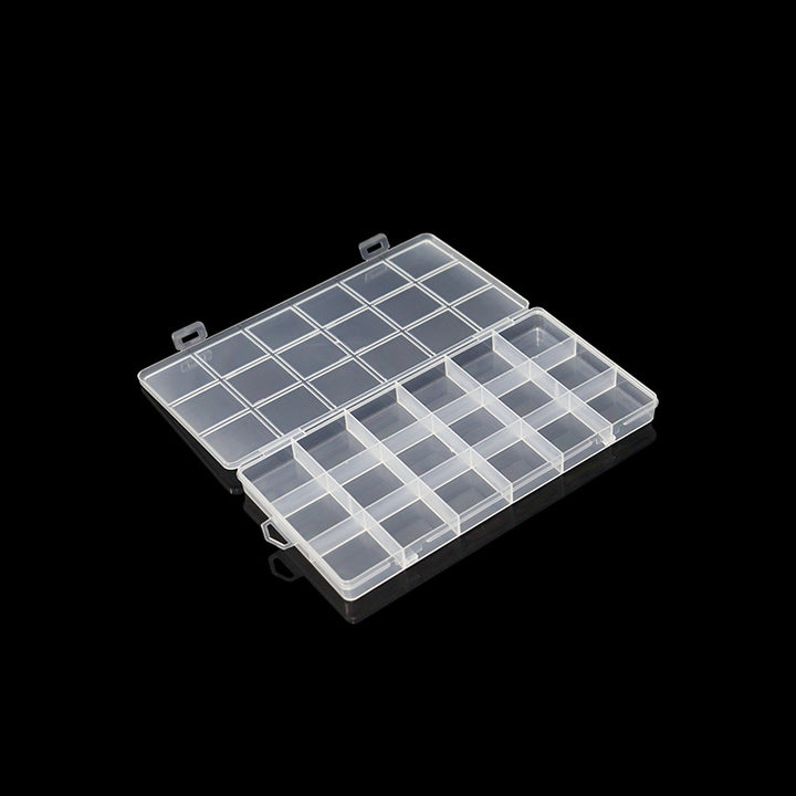 Transparent Multi-Section Craft Storage Organizer Bowlift