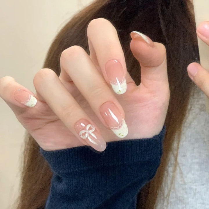 Artistic Press-On Nail Art Set Bowlift 1787316011