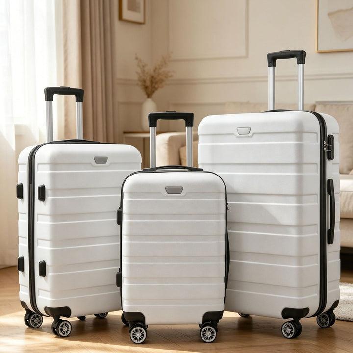 Unisex Premium Lightweight Hardshell Travel Suitcase Bowlift