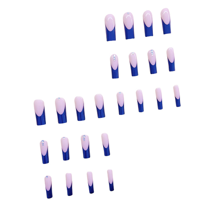 Acrylic nail set with modern glamour and luxurious 3D accents Bowlift