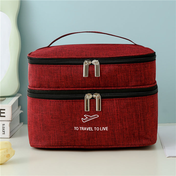 Dual-Layer Travel Organizer Bowlift