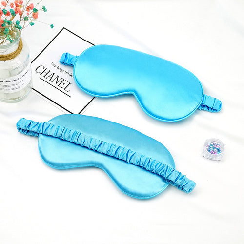Unisex nan luxurious satin sleep mask with adjustable elastic band and soft padding Bowlift