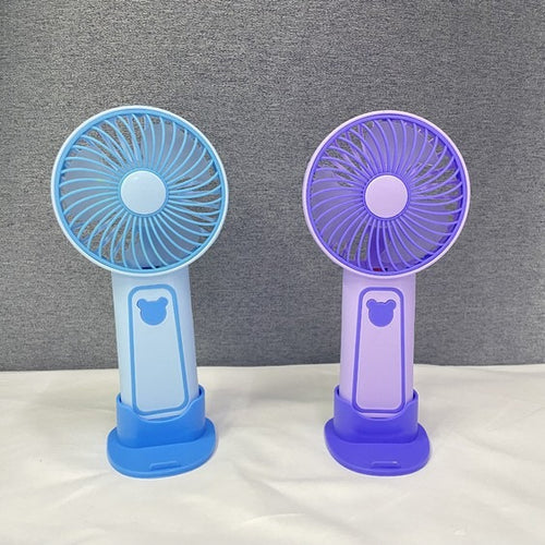 Unisex Portable Hand Fan with Comfortable Ergonomic Shape Bowlift