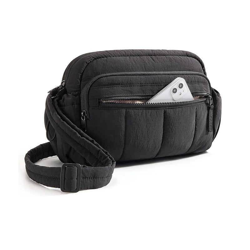 Multifunctional Quilted Shoulder Bag Bowlift