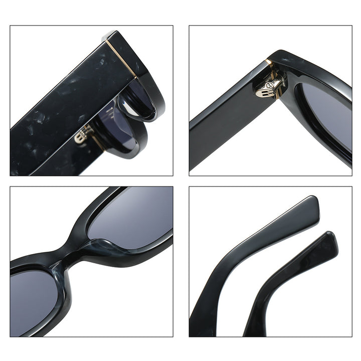 Women Designer Sunglasses with extravagant geometric frames and UV protection Bowlift