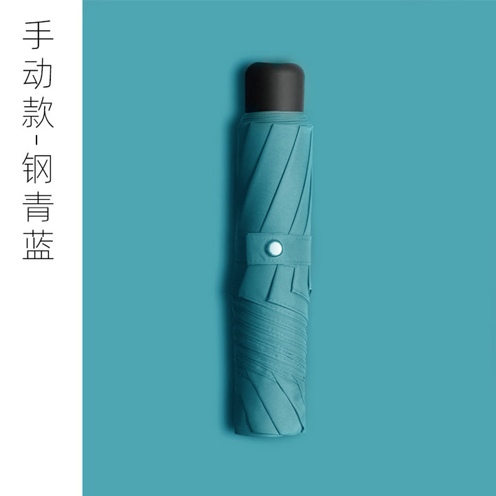 Ladies Automatic Folding Umbrella with Ergonomic Handle Bowlift