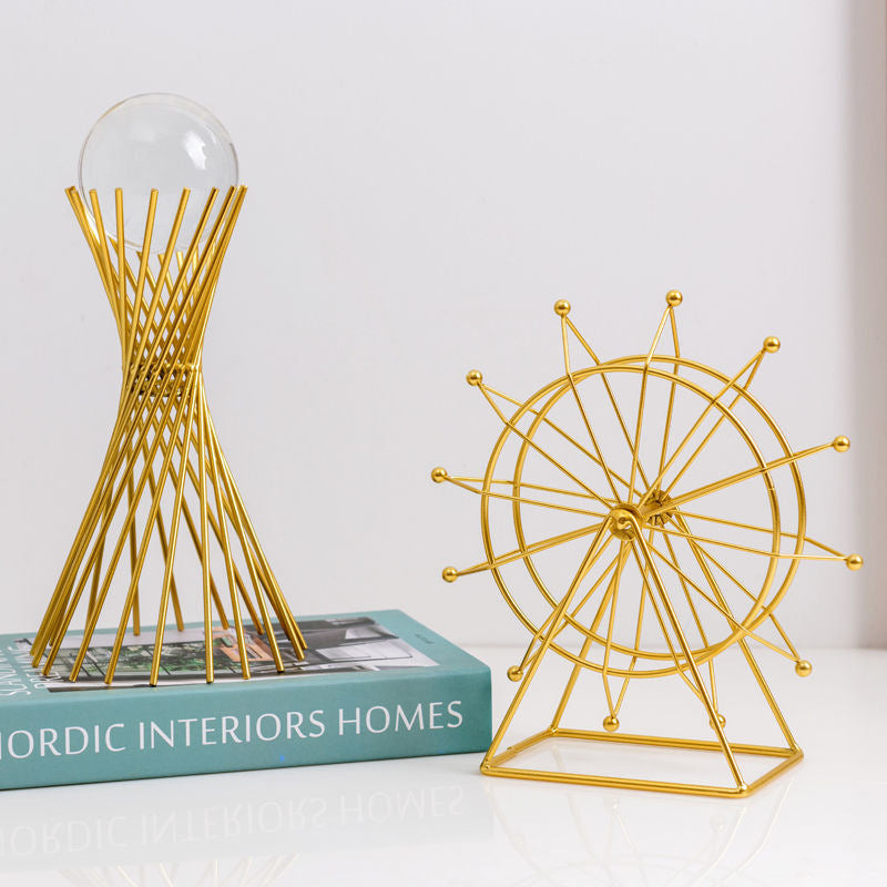 Decorative Glass Ball Holder Bowlift