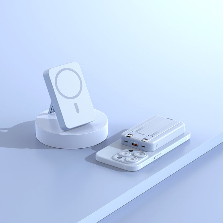 Portable Magsafe Powerbank with Integrated Stand Bowlift