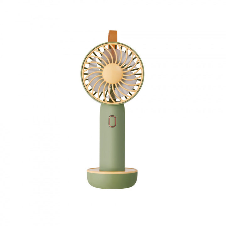 Ladies portable handheld fan with ergonomic design Bowlift