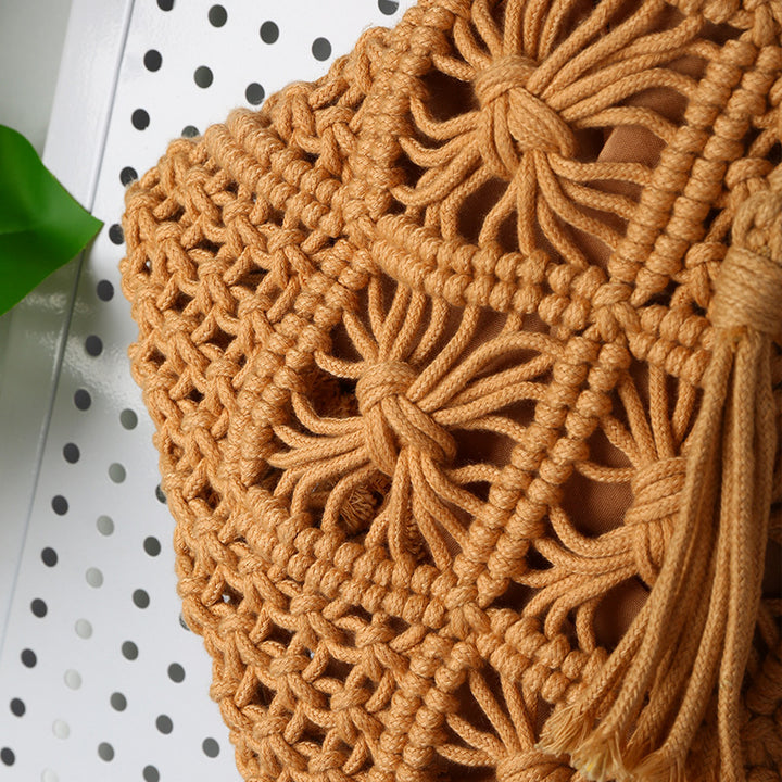 Handmade Macrame Shoulder Bag Bowlift