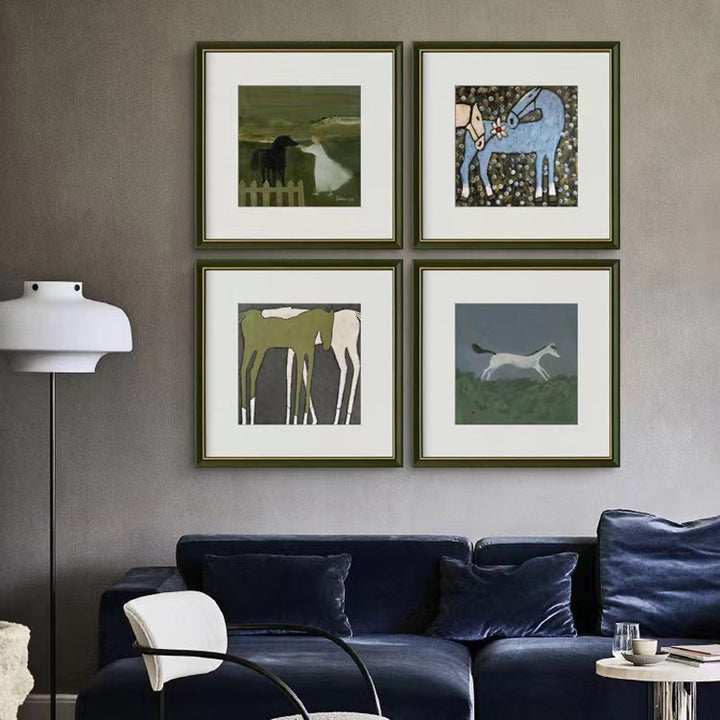 Framed Contemporary Narrative Art