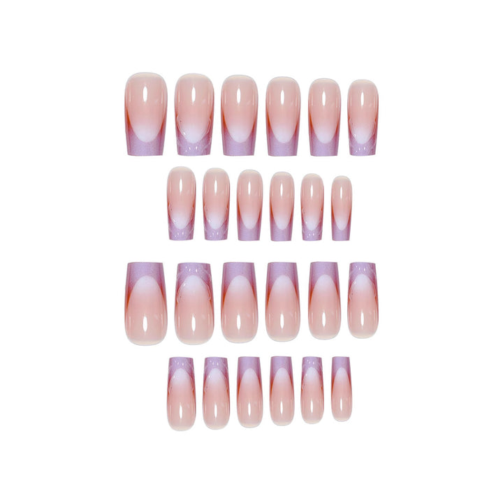 Elegant Sculpted Press-On Nail Extensions Bowlift
