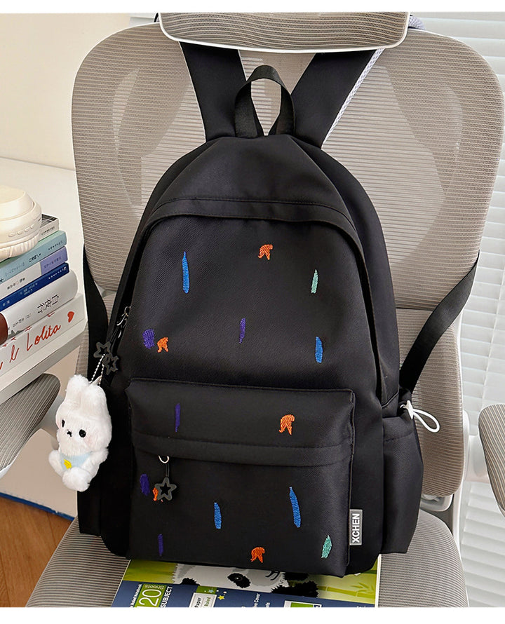 Embroidered Lightweight Backpack