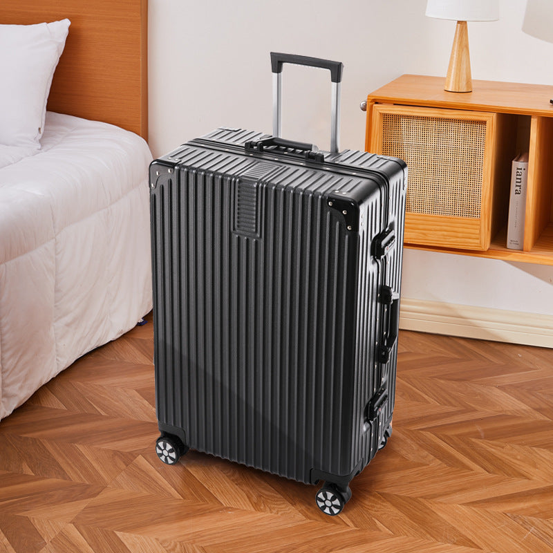 Unisex Impact-Resistant Multi-Directional Spinner Suitcase Bowlift