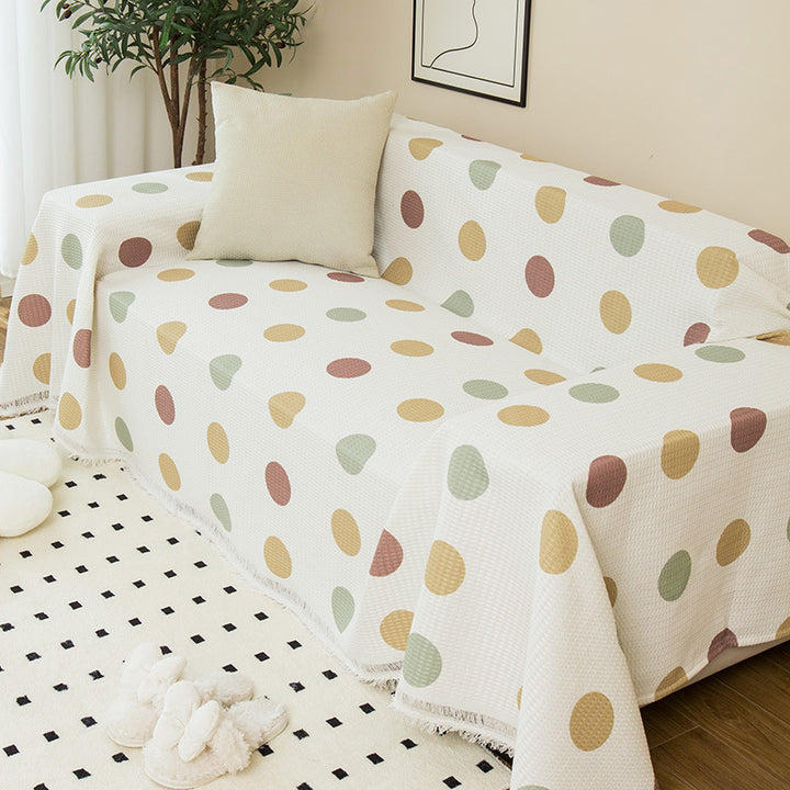Soft Plush Bunny Pattern Throw Blanket