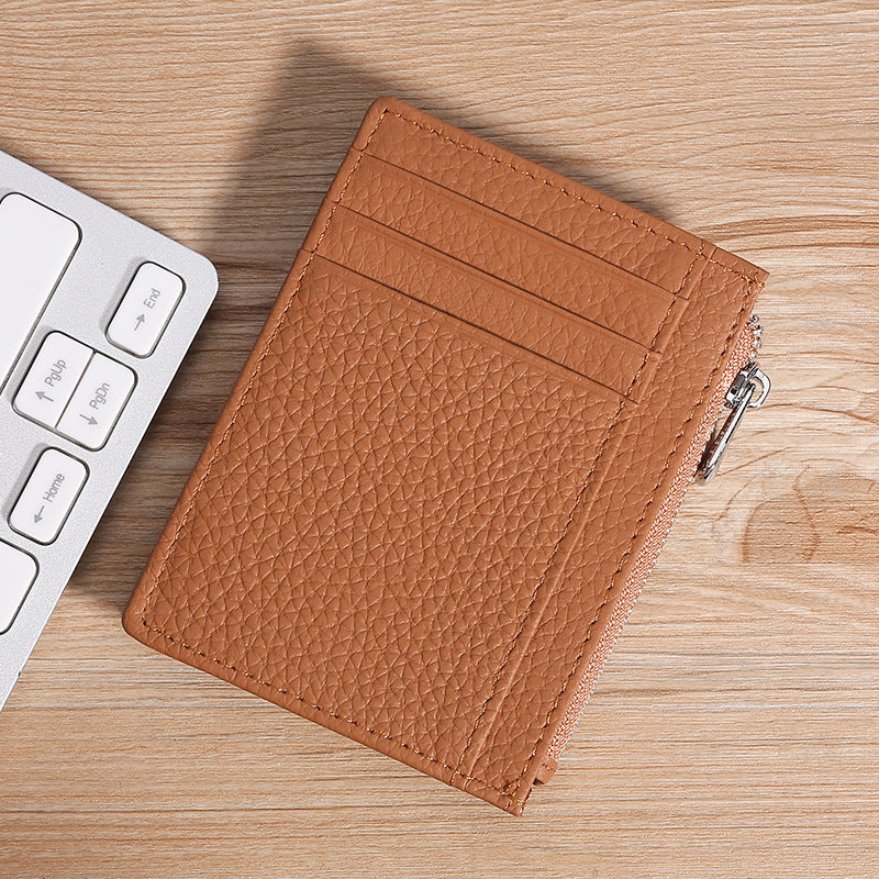 Premium Textured Leather Cardholder