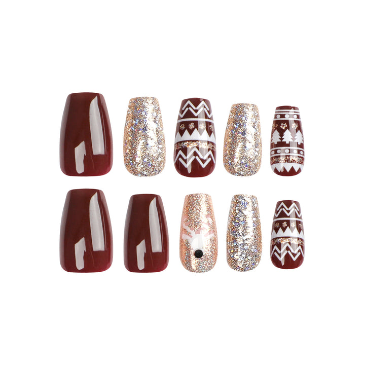 Christmas Nail Art Bowlift