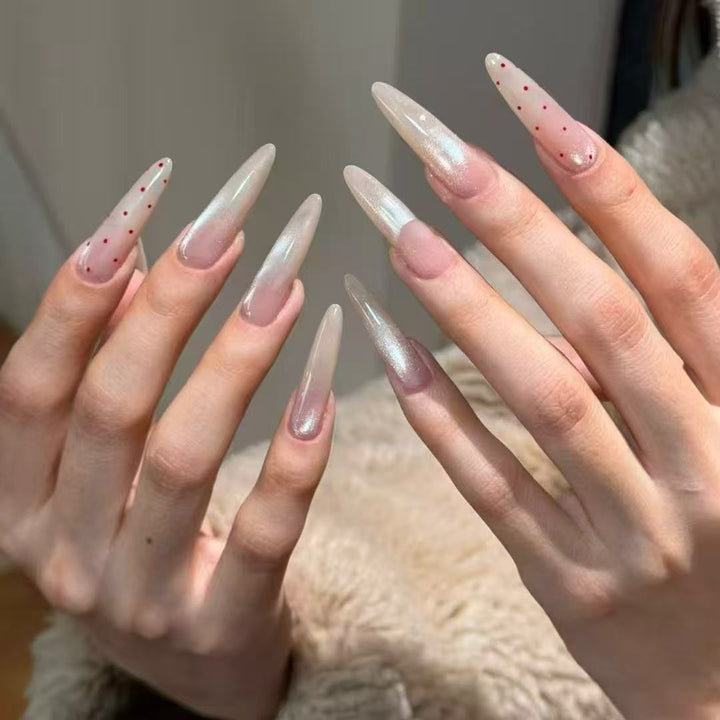 Artistic Long Stiletto Nail Enhancements Bowlift