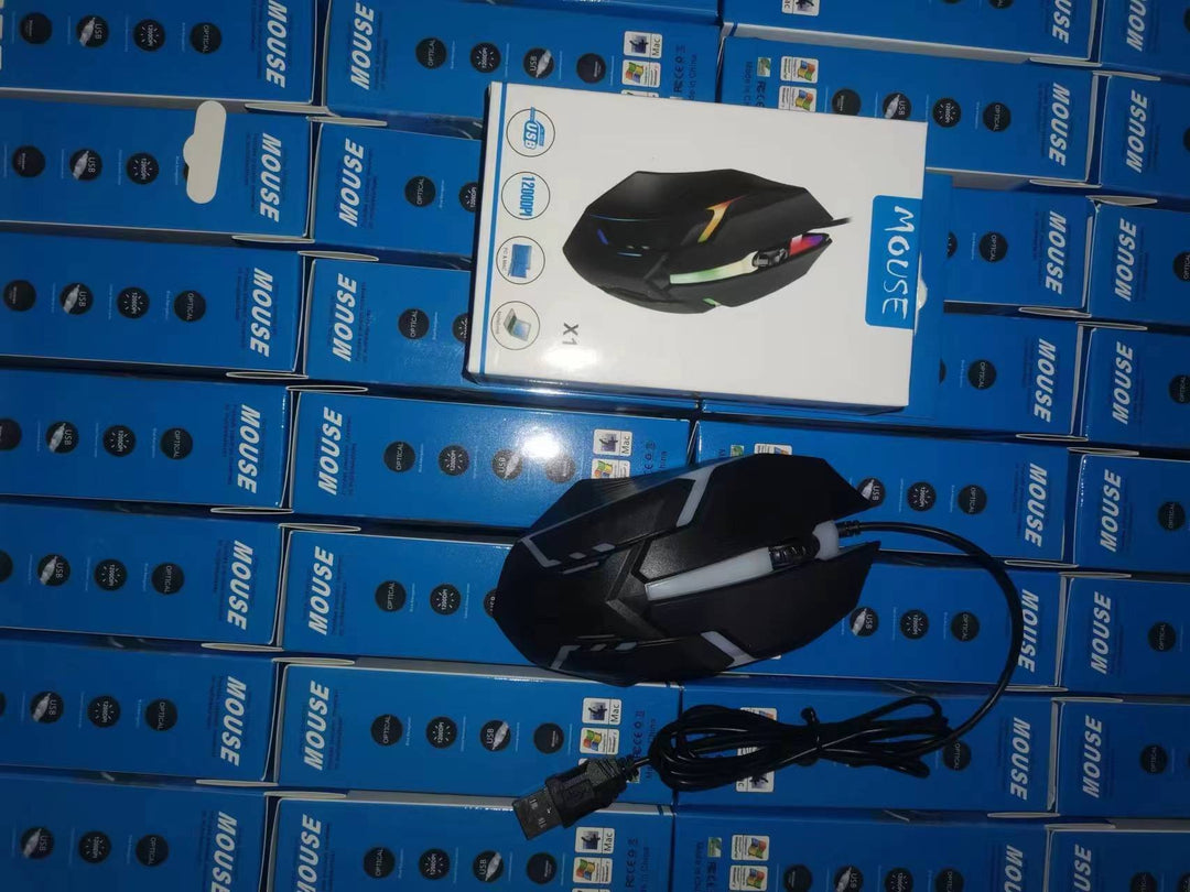 Comfortable Wired Computer Mouse Bowlift