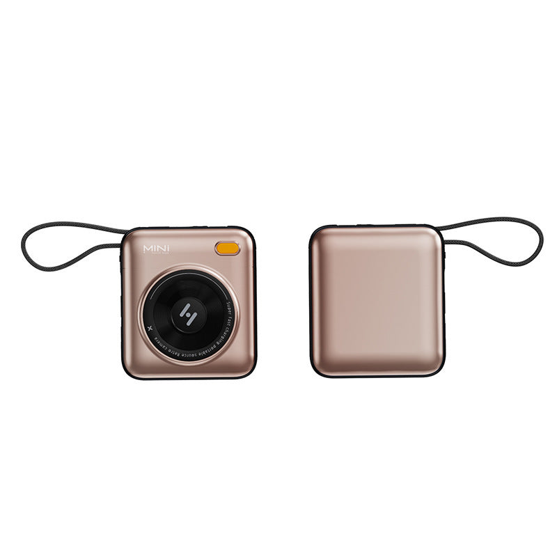 Compact instant camera with innovative filter and photo printing system Bowlift