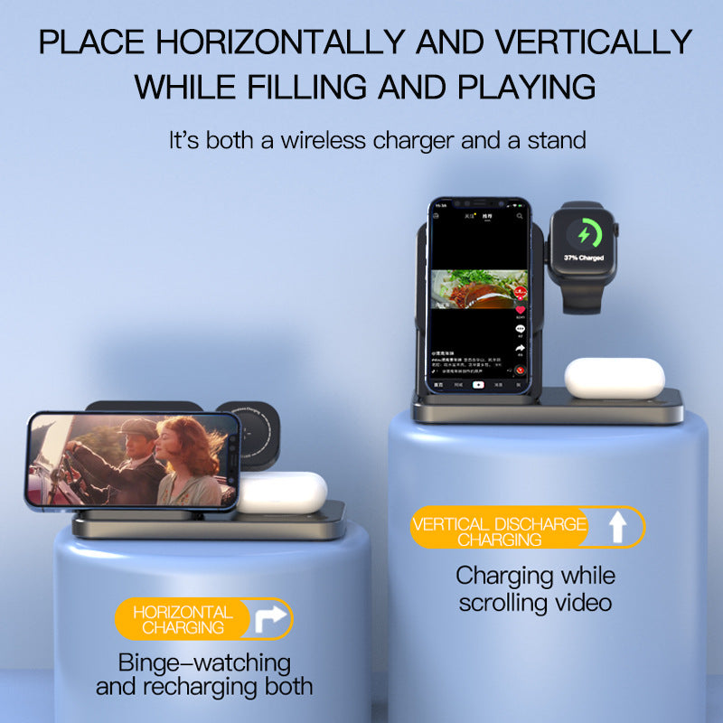 Unisex Wireless Charger with Multiple Connections from Bowlift