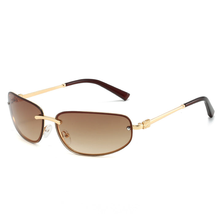 Luxurious Vintage-Inspired Gradient Sunglasses Bowlift