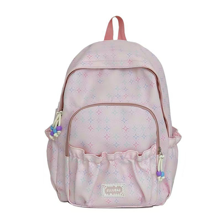 Stylish Patterned Backpack Bowlift