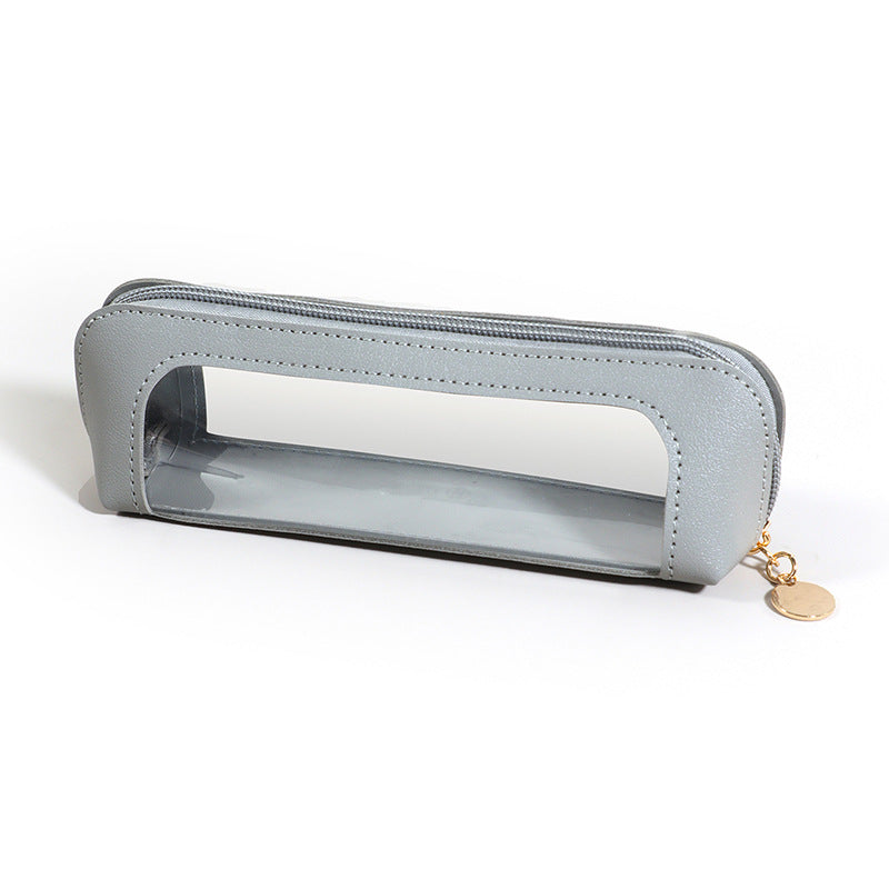 Stylish Leather Pencil Case Bowlift