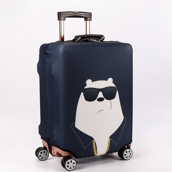 Patterned Hard Shell Luggage Bowlift