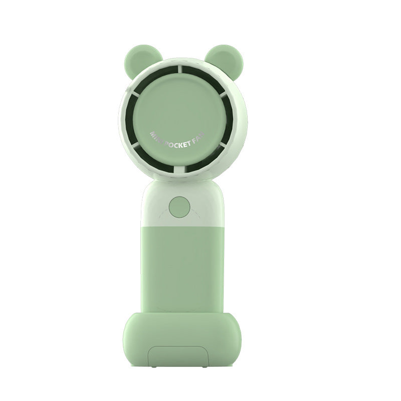 Ladies Portable Mini Fan in Cute Animal Design Bowlift