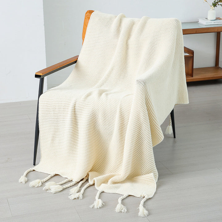 Women's high-quality knitted blanket Bowlift