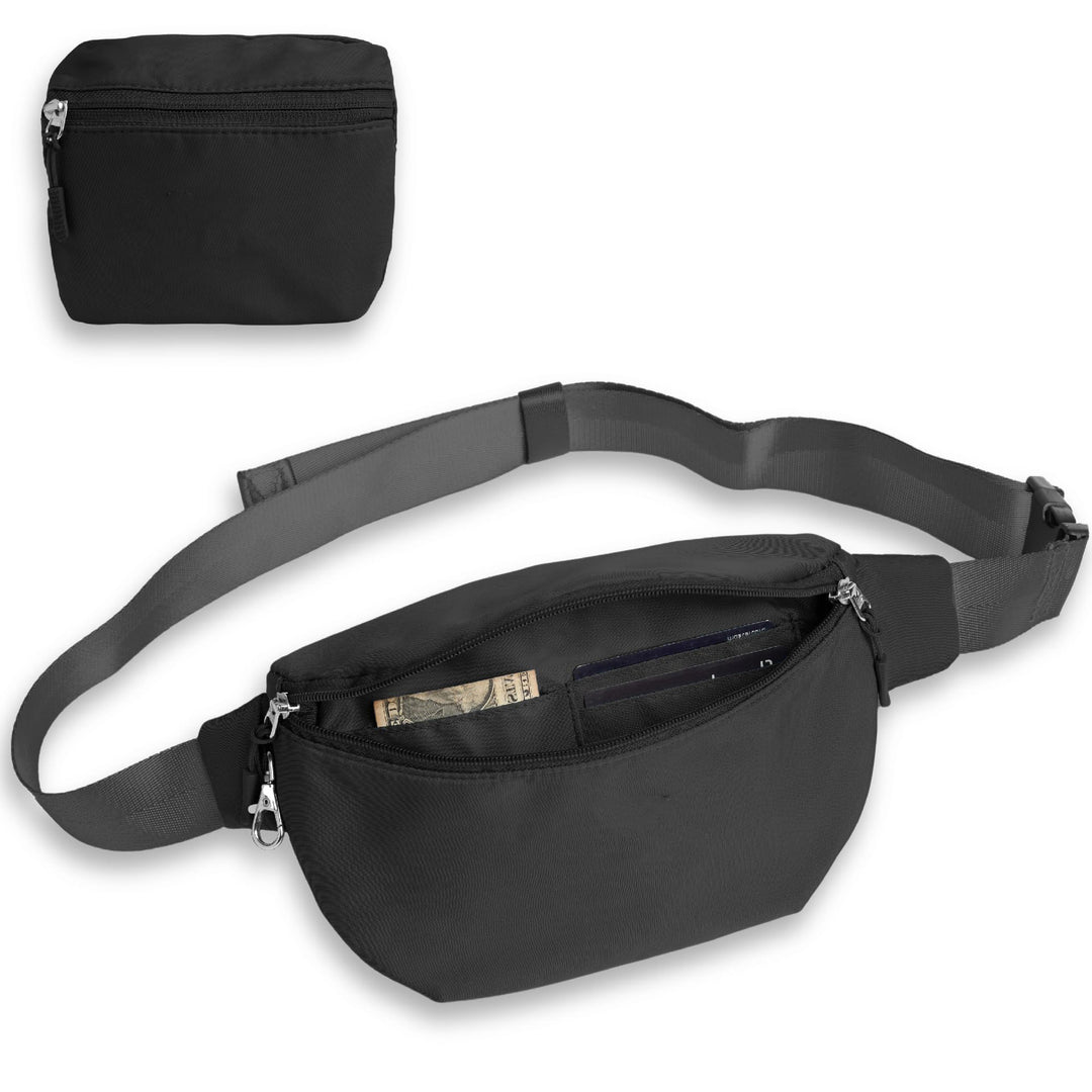 Unisex practical waist bag with multiple compartments Bowlift