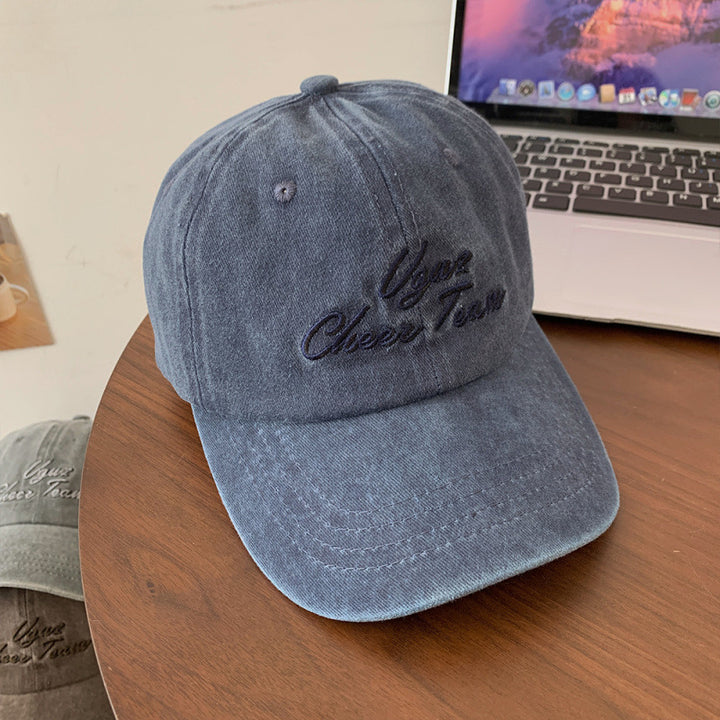 Women's Embroidered Vintage Cap Bowlift
