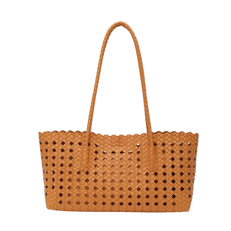 WoHandwoven Straw Market Tote Bag Bowlift