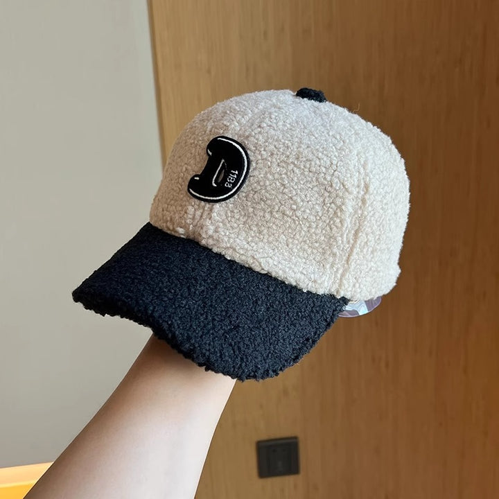 Women's Textured Fleece-Lined Baseball Cap Bowlift