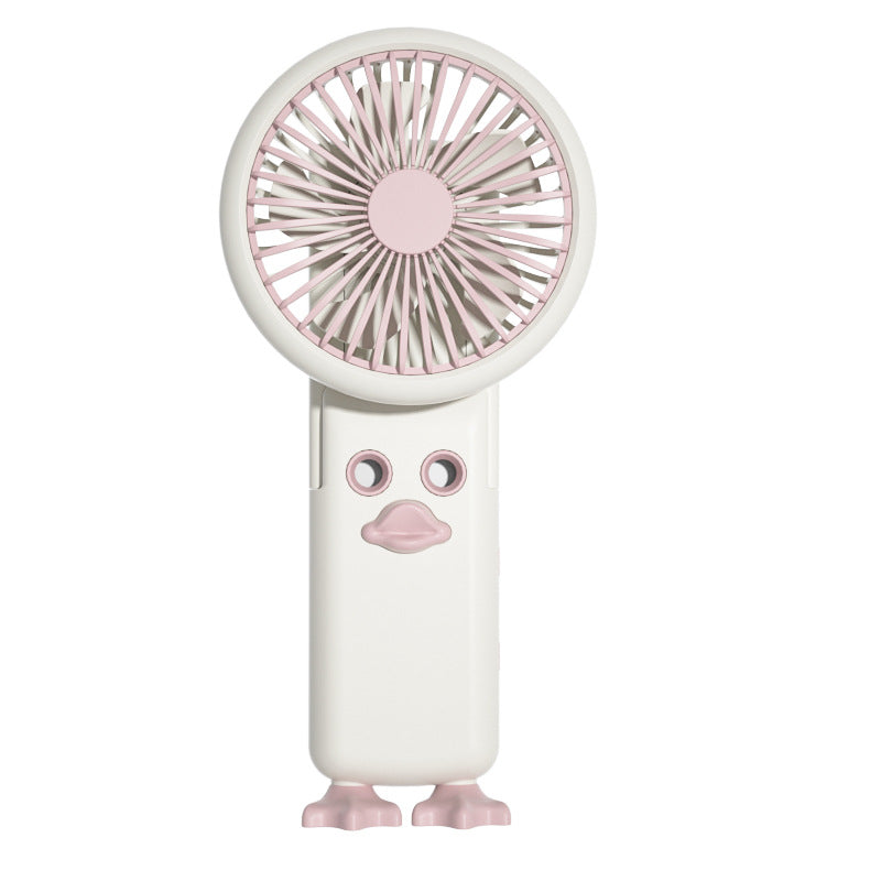 Women's Portable Mini Fan in Creative Duck Concept Bowlift