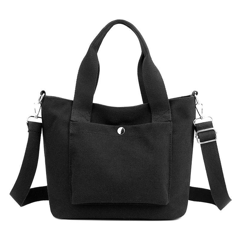 Compact Multi-Functional Canvas Handbag Bowlift