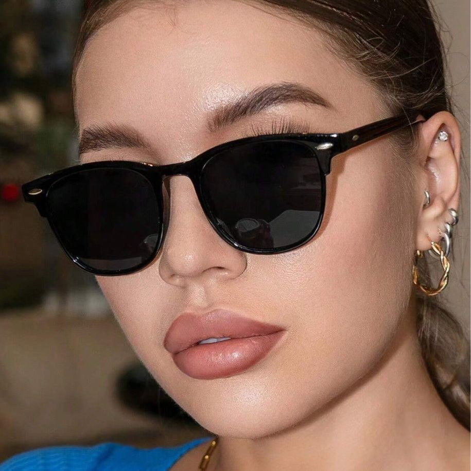 Ladies trendy Transparent Sunglasses Bowlift