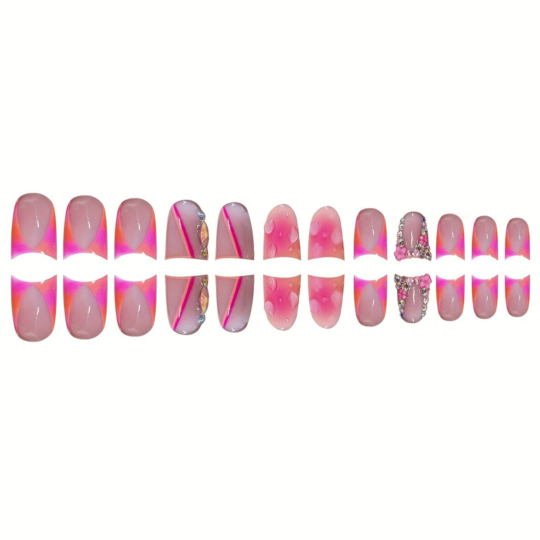 Decorative 3D Nail Art Bowlift