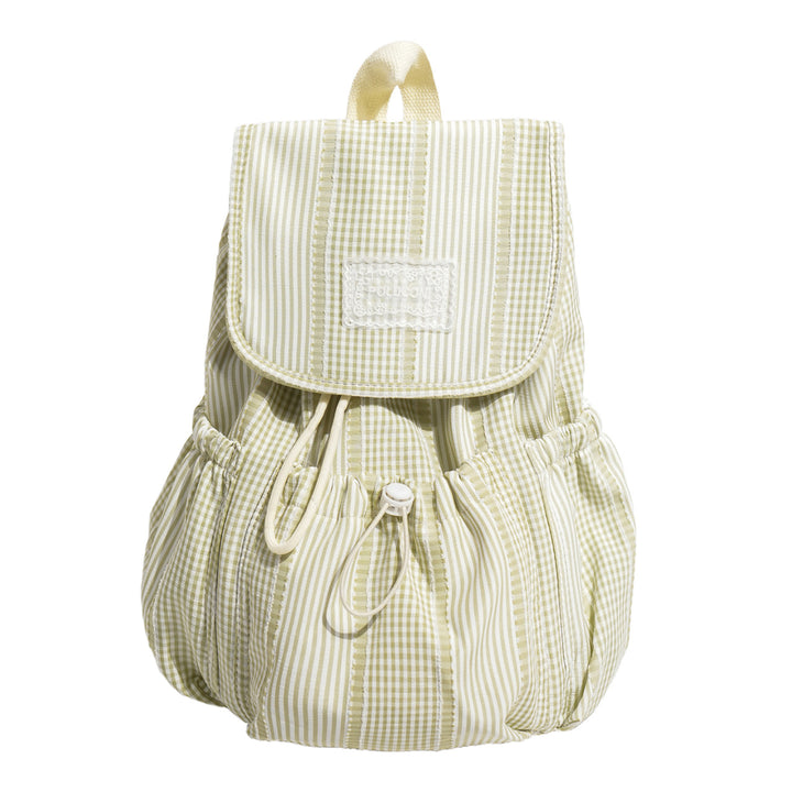 Retro Patterned Casual Backpack