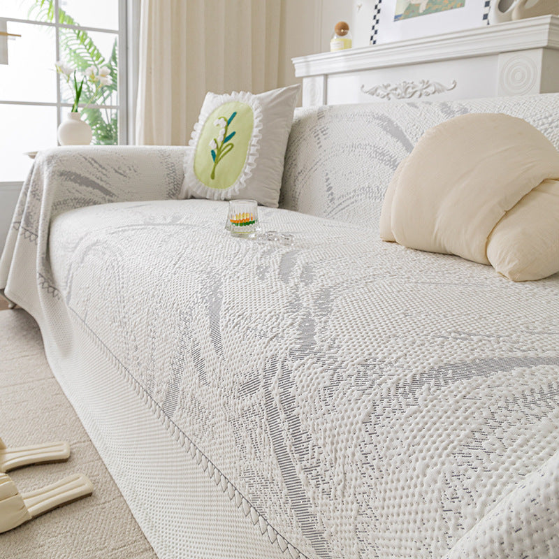 Premium Textured Sofa Throw Cover