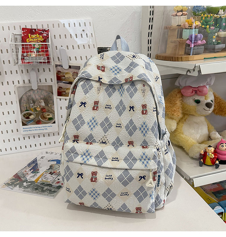 Cute Animal-Themed Mini School Backpack